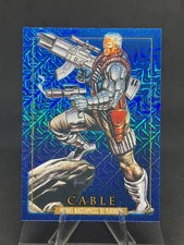 Cable 2024 Marvel Masterpieces ’92 Platinum - Blue Traxx #18