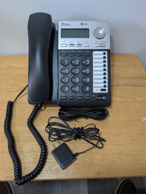 AT&T Two Line Speakerphone Caller ID Call Waiting ML17929 Tested Works