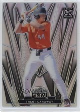 2024 Leaf Metal Silver Prismatic 175/185 Trent Caraway #118 8d2