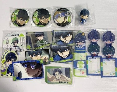 Blue lock Isagi Yoichi Badge Card Mini Figure Set Japan #334