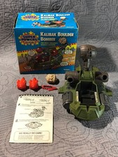 Super Powers Kalibak Boulder Bomber Kenner DC 1985 Vintage W/ Box NEAR Complete