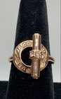 Marco Jacobs Rose Gold Tones Toggle Ring 9.05 g — photo 1