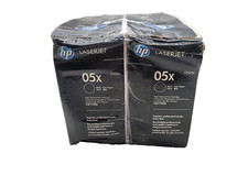 LOT of 2 HP CE505X Black High Yield Toner P2055 Cartridge