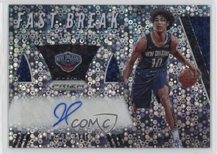 2019-20 Panini Prizm Fast Break Rookie Auto Jaxson Hayes #FR-JXH Auto RC lz7