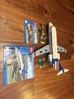 LEGO City: Passenger Plane (3181) 100% Complete with Instructions and Minifigs