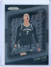 2024 Panini Prizm WNBA ALYSHA CLARK #3 FEARLESS Insert ACES