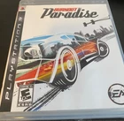 Burnout Paradise (Sony PlayStation 3, 2008) - w/Manual - Tested - Mint Condition