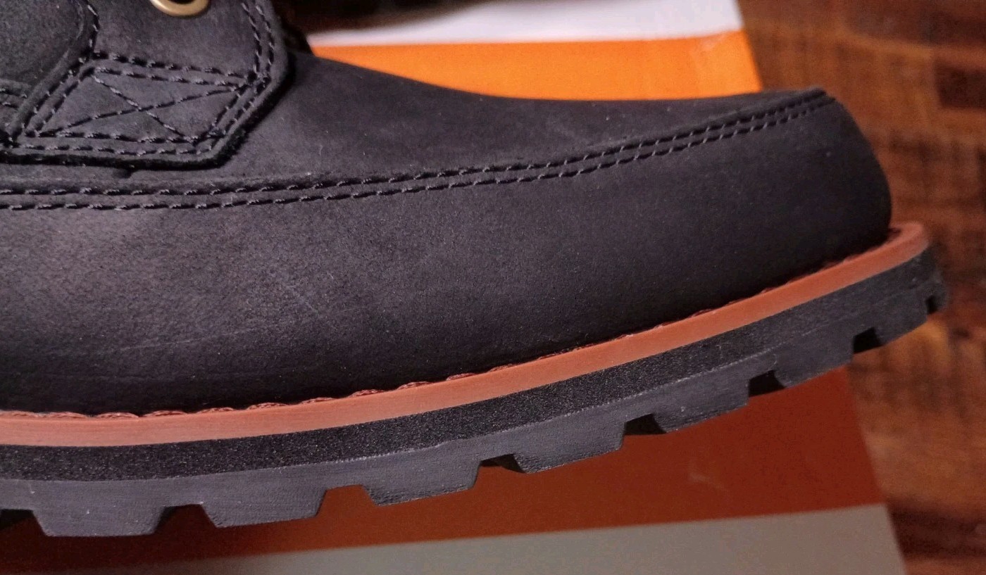 Mens TIMBERLAND Attleboro Mid Lace Premium Leather Chukka Boot Sz 10.5  Black