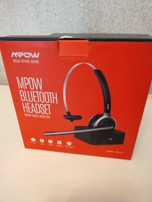 MPOW Wireless Headset **BH231A** with base. Complete