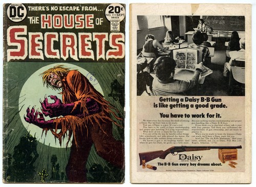 DC Comics House Of Secrets #111 Vintage 1973 Acceptable Condition Bag/Boarded