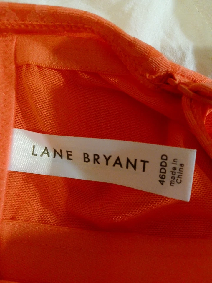 Lane Bryant женщин плавать юбка ярко-розовый, 46 DDD, новый с Ярлыками - Изображение 4 из 4