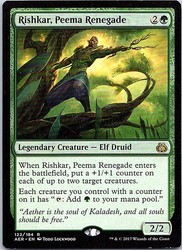 Rishkar, Peema Renegade 122/184 Aether Revolt