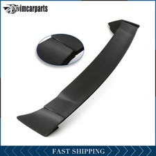 Mug Style Unpainted Black Rear Trunk Spoiler Wing For 2012-2015 Honda Civic 4-dr