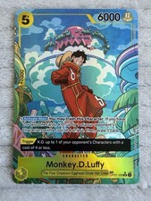English Luffy Treasure Rare OP07-109 TR Two Legends OP08 One Piece TCG Bandai EN