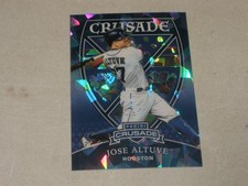 2018 Panini Crusade Blue Ice Prizm #4 Jose Altuve 146/149