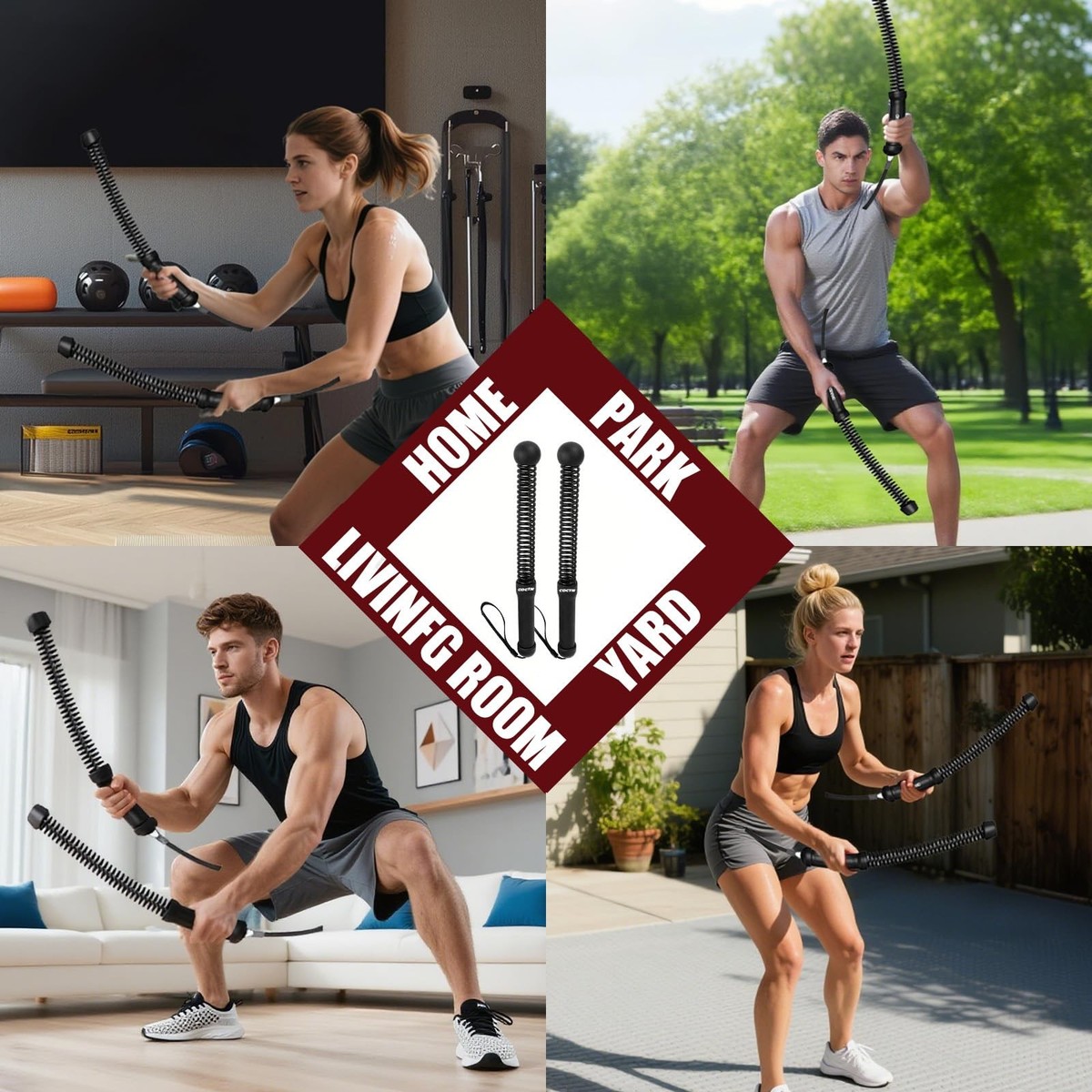 Battle Ropes for Home Gym Workout Rope Exercise Rope Heavy Ropes for Exercise Training Ropes Weighted Ropes for Training Gym Rope Workout Ropes for Home Gym Exercise Ropes Training Ropes