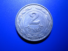 1941 Hungary 2 Pengo (Coat Of Arms)  8mm Aluminium BETTER GRADE — photo 1