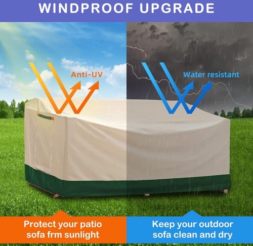 Outdoor couch cover heavy duty furniture cover waterproof - Picture 4 of 6