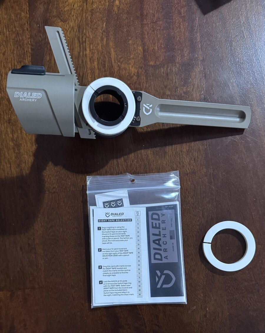 Dialed Archery ARXOS BOW SIGHT Sight Dovetail eBay