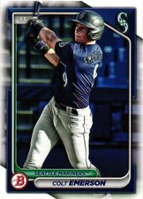 2024 Bowman #BP-10 Colt Emerson Prospects