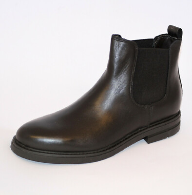 PRGMAN stivaletto tronchetto italiano pelle due elastici gomma