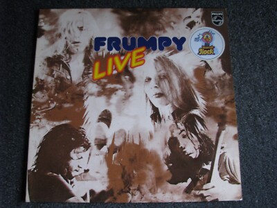 Frumpy-Live LP-2 LPs-1973 Germany-Philips-6623 022 D-6499 210/211-Sticker