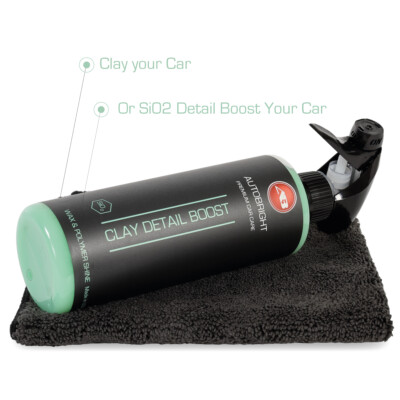 Ceramic Detailer Detail Boost Clay Bar Gleitmittel SIO2 500m Mikrofaser Autobright