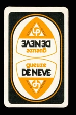 1 x Joker playing card Drink Gueuze Deneve Beer Belgium AE 407