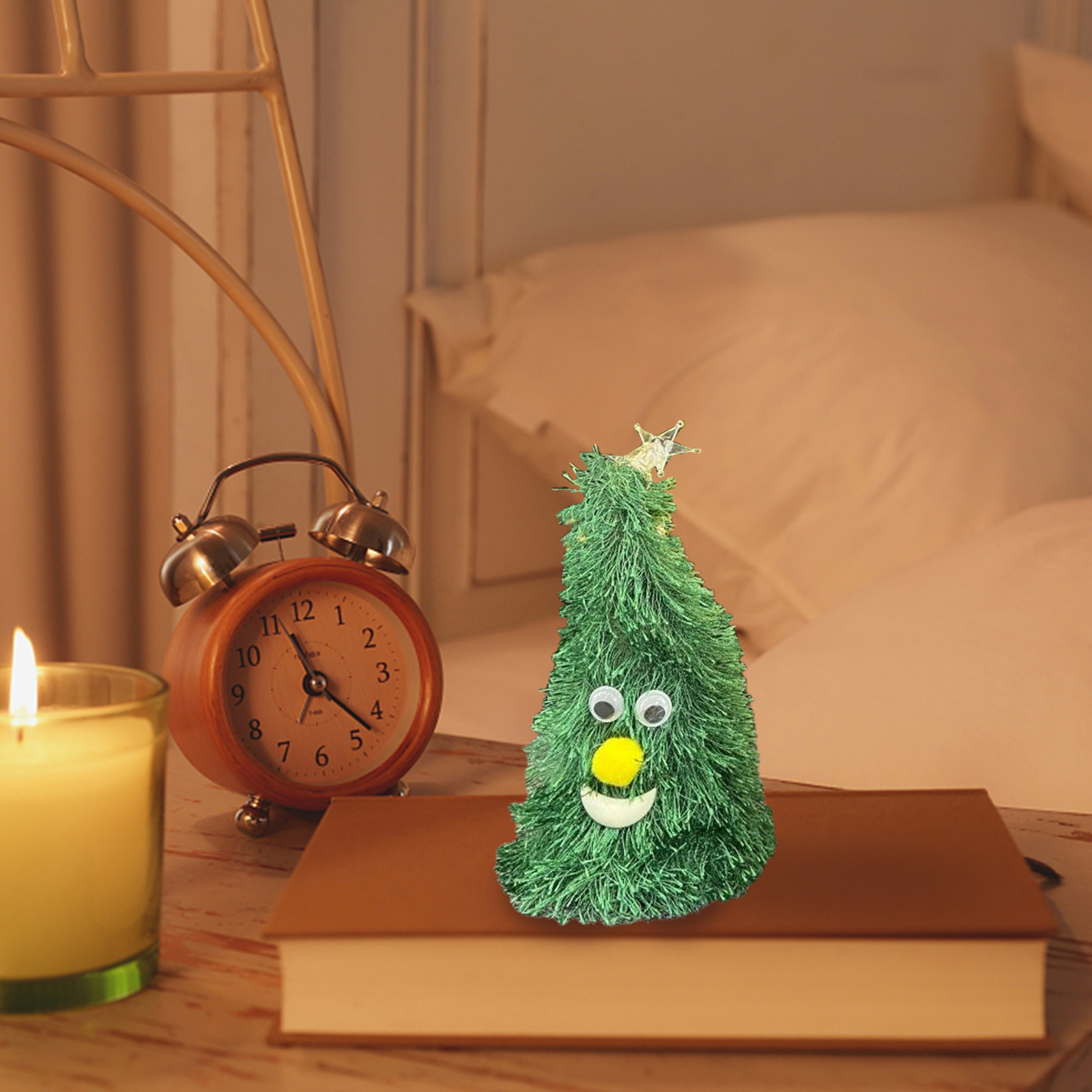 Electric Christmas Hat 6 Inch EyeCatching Dancing Christmas Toys Funny