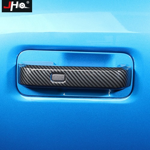 ABS Carbon Fiber Fuel Gas Tank Cap Door Cover Trim For F150 Raptor/LTD