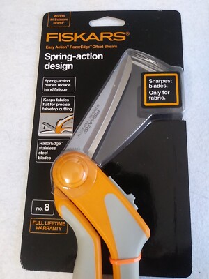 Fiskars Shears 9 RazorEdge Easy Action Fabric Eng