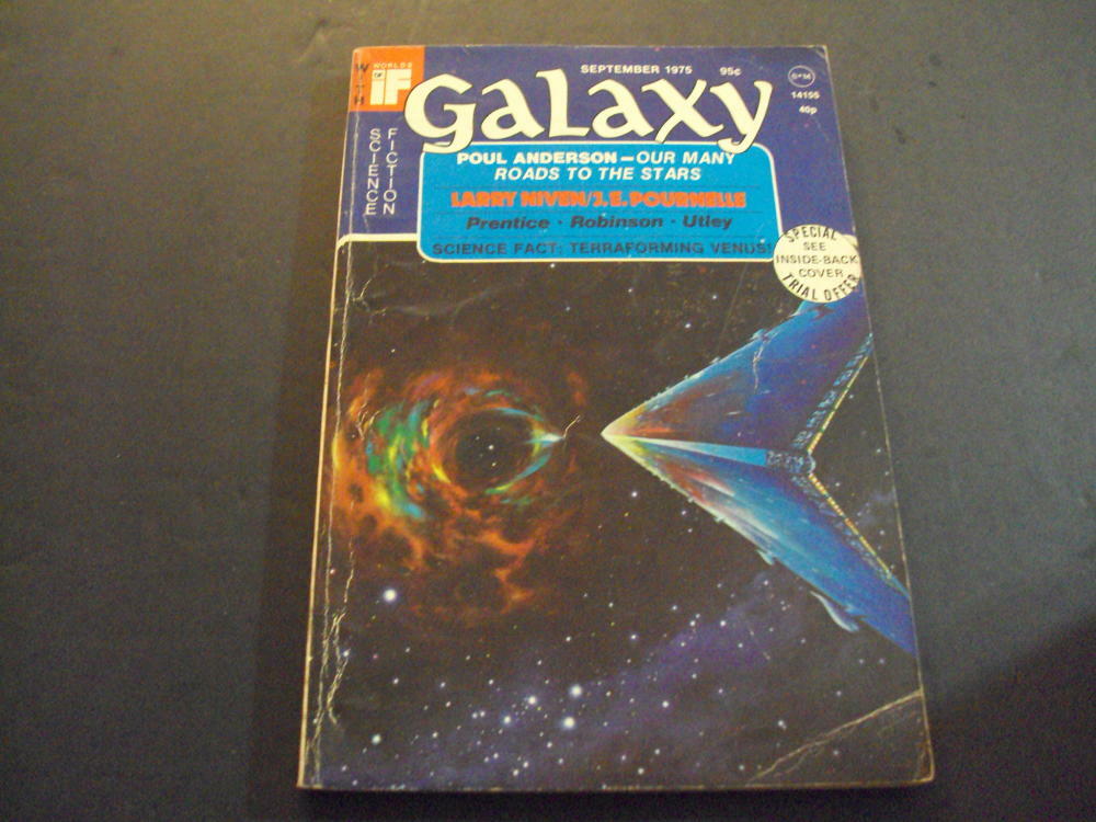 Galaxy Galaxy Aug 1977 Frank Herbert, Frederik Pohl, Pournelle ID:49146
