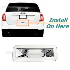 Accessory Chrome Rear Trunk Door Handle Bowl Cover Trim For 2008-2014 Ford Edge