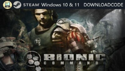 NEU PC Computer Spiel Bionic Commando für Windows 10 11 STEAM Download Code Key