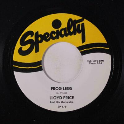 45Re LLOYD PRICE  ''Frog Legs/I Wish Your Picture Was You'' Cool Early Jump-Blues 