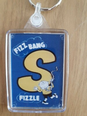 Beano Letter S - Names Beginning With - Double Sided Large Keyring Key ...