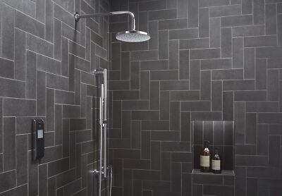 Kohler K-21335-CP Shift+ Handbrause – Perfekter Strahl Auf Knopfdruck, Poliertes Chrom