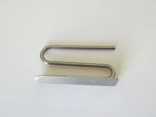 Pottery Barn Drapery Hook 1.5 Inch Silver Color Metal Slide Pin, Multiples Avai