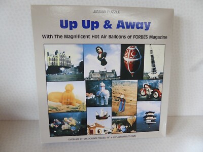 Up Up & Away Heißluftballons des Forbes Magazins 600-teiliges Puzzle 18 x 24 Zoll