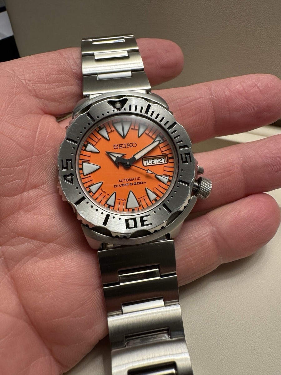 seiko monster Orange gen O