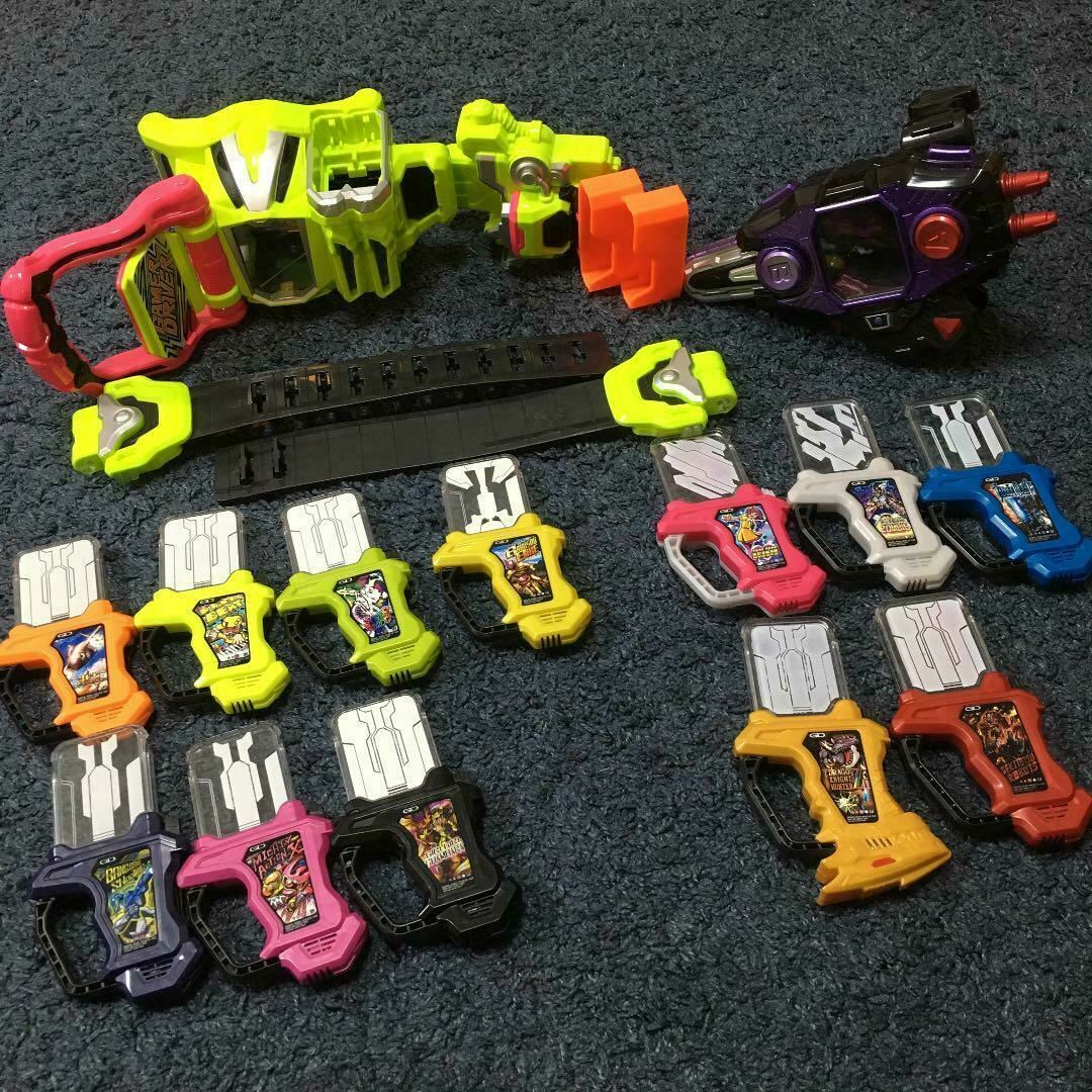 Kamen Rider Ex-Aid DX Gamer Buggle Driver Gashat Set Masked