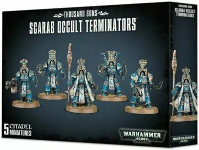 Scarab Okkulte Terminators - Games Workshop - Warhammer 40,000 - Thousand Sons
