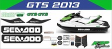 SEADOO GTS 2013 Graphics / Decal / Sticker Kit GREEN