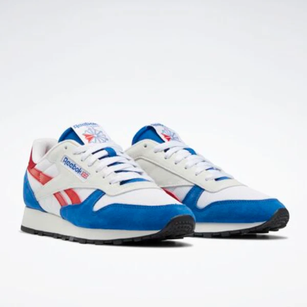 Reebok classic red white blue clearance