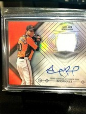 2014 EDUARDO RODRIGUEZ BOWMAN PLATINUM AUTO/JERSEY #AR-ER. GEM