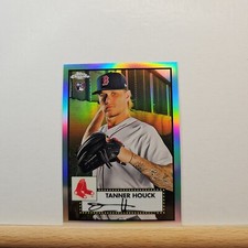 2021 TOPPS Chrome Platinum Baseball Tanner Houck base REFRACTOR RC card # 28