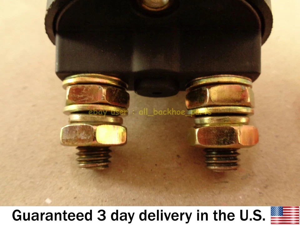 JCB BACKHOE - BATTERY ISOLATOR SWITCH WITH KEY (PART NO. 701/20800) - Image 4 of 4