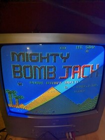 Mighty Bomb Jack NES Cartridge / Manual / Poster Tested Works Nintendo Tecmo