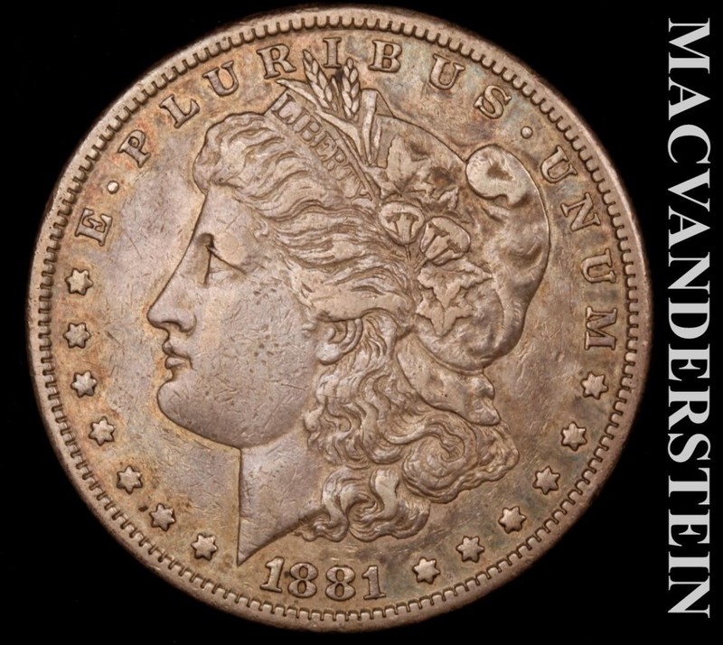 1881-S Silver Morgan Dollar - Scarce  Better Date  No Reserve  #L7732