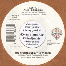 ★ Red Hot Chili Peppers レコード 7\" Red Hot Chili Peppers 7